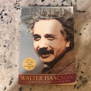 Einstein His Life and Universe Paperback Book by Walter Isaacson